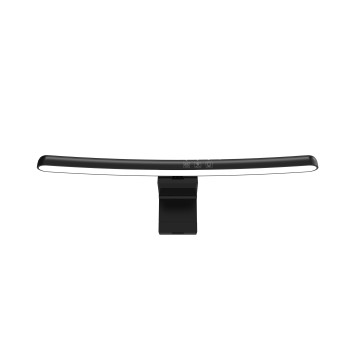 Brateck LDL16-7 Curved Monitor Light Bar with Touch Control Screen Hanging Light Black Wattage: 5W, Weight: 370g, 398x69x107mm - Image 1