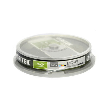 RITEK 4719303527850 BD-R / 25GB / 6X / 10 CAKE / WHITE 527850 - Image 1