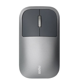 Rapoo M700 SILVER Wireless Mouse 2.4G/BT 5.0 1300DPI Long Battery Life Wireless Charging - Image 1