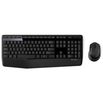 Logitech 920-006491 MK345 USB Wireless Keyboard and Mouse Combo for Desktop Laptop PC Mac - Image 1