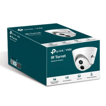 TP-LINK VIGI C440I(2.8MM) VIGI 4MP C440I(2.8mm) IR Turret Network Camera, 2.8mm Lens, Corridor Mode, Smart Detection, 3YW - Image 1