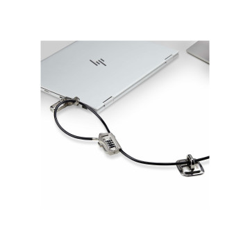 StarTech 3M4-DESK-LOCKING-KIT LAPTOP/DESKTOP & PERIPHERAL LOCK KIT, THEFT-DETERRING SECURITY LOCK, K-SLOT, - Image 1