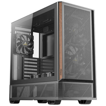 Antec P30 AIR 478×222×465 mm, Steel+Plastic+Wood, ATX/mATX/ITX, 4mm TG, 2xUSB3.0, Type-C, 7 slots, 2/1×3.5'/2.5', fans 5, GPU 405 mm Mid Tower Case - Image 1