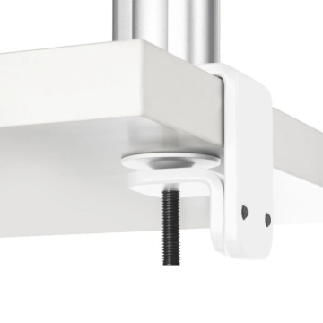 Atdec AWM-FF-W AWM F-Clamp Desk Fixing - White - Image 1