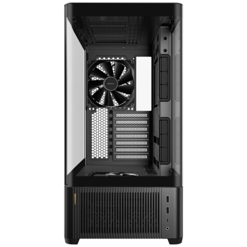 Antec C6 CURVE AIR - Black, ATX/mATX/ITX, steel/glass, 7 slots, 450mm GPU, 180mm CPU, 3 PWM fans, USB-C 10Gbps - Image 1