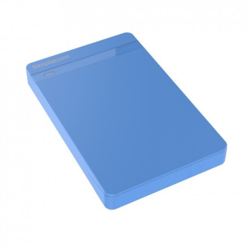 Simplecom SE203500GB-BLUE 500GB Portable External Hard Drive USB 3.0 2.5" 500G HDD-Blue - Image 1