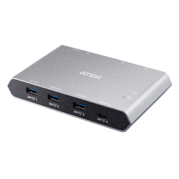 Aten US3342-AT USB-C GEN 2 SHARING SWITCH WITH POWER PASS THROUGH - Image 1