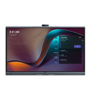 Yealink MB65PRO-A02 65'' MeetingBoard Pro Teams Rooms display, 4K touchscreen, 3x50MP cameras, 16 MEMS microphones, IntelliFocus, BYOD, Zoom Rooms - Image 1