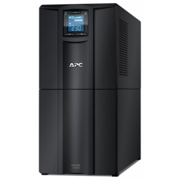 APC SMC3000I SMART UPS (SMC), 3000VA, IEC(8), USB, SERIAL, LCD, TOWER15AMP, 2YR WTY - Image 1
