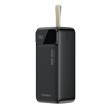 Choetech 6932112106865 B731 40000mAh Power Bank PD22.5W with Digital Display Black - Image 1