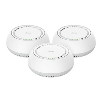 TP-LINK DECO BE65-POE(3-PACK) BE11000 Whole Home Mesh Wi-Fi 7 System with PoE 688 Mbps at 2.4 GHz + 4324 Mbps at 5 GHz + 5764 Mbps 6 GHz - Image 1