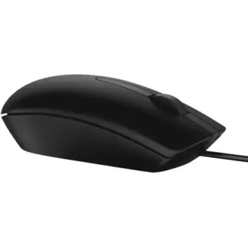 Dell 570-AASJ MS116 WIRED USB OPTICAL MOUSE - BLACK, 1YR - Image 1