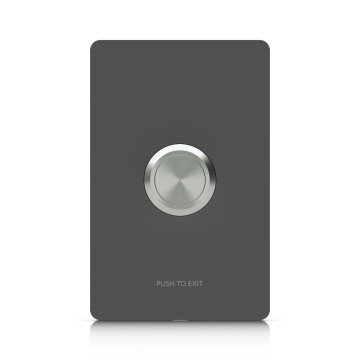 Ubiquiti UA-BUTTON Access Button, Push-to-exit Button Designed For UniFi Access Hubs, Contacting Rate 30V DC, 2A, Indoor Only - Image 1