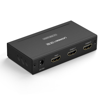 UGREEN 6957303842018 40201 1x2 HDMI Splitter - Black - Image 1
