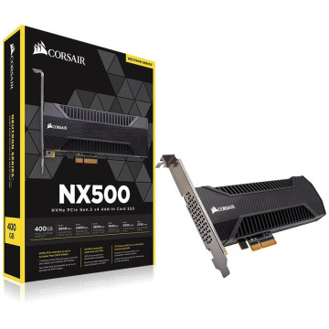 Corsair CSSD-N400GBNX500 Neutron Series NX500 400GB Add in Card NVMe PCIe SSD - Image 1