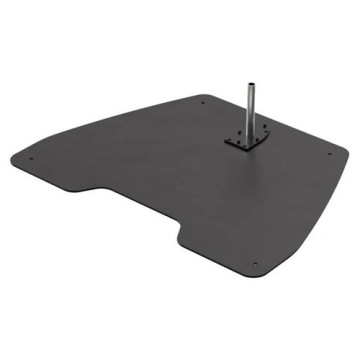 Atdec ADB-FS freestanding floor base - creates freestanding digital signage solutions - steel - Black - Image 1
