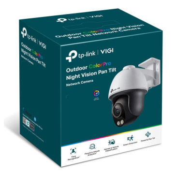 TP-LINK VIGI C540S(4MM) VIGI 4MP C540S(4mm) Outdoor ColourPro Night Vision Pan Tilt Network Camera, 4mm Lens, Smart Detection,3YW - Image 1