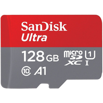 Sandisk SDSQUAR-128G 128GB Ultra Micro SD Card SDXC UHS-I 100MB/s Mobile Phone TF Memory Card - Image 1