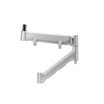 Atdec AWM-AHX-S AWM Heavy-Duty Dynamic Monitor Arm - Silver - Image 1
