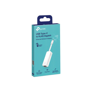 TP-LINK UE300C USB-C TO RJ45 GIGABIT ETHERNET ADAPTER, 1YR - Image 1