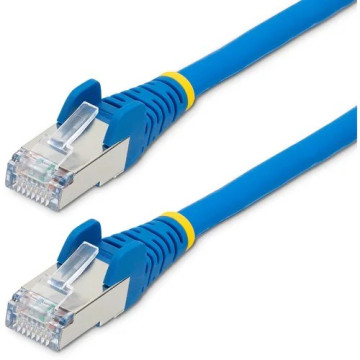 StarTech NLBL-10M-CAT6A-PATCH 10m CAT6a Ethernet Cable, Blue Low Smoke Zero Halogen (LSZH) 10 GbE 100W PoE S/FTP Snagless RJ-45 Network Patch Cord - Cable for Network Device - First End: 1 x RJ-45 Network - Male - Second End: 1 x RJ-45 Network - - Image 1