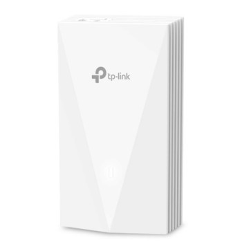TP-LINK EAP655-WALL Omada AX3000 Wall Plate WiFi 6 Access Point, 574Mbps at 2.4 GHz + 2402 Mbps at 5 GHz, 2× Internal Antennas - Image 1