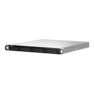 QNAP TS-464U-RP-8G 4-BAY NAS 3.5"(0/4), CEL QC-2.0GHz, 8GB, 2.5GbE(2), PCIe, RPS, 1U RACK, 3YR WTY - Image 1