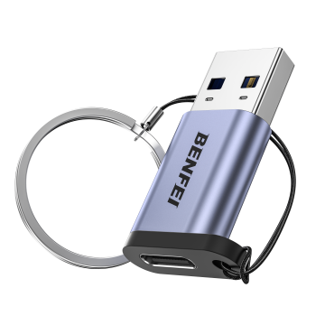 BENFEI 6971785944459 000407GY USB-A3.0 to USB-C Adapter Male to Female Supporting 5V 3A Charging and 10Gbps Data Transmit - Image 1