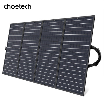 Choetech 6932112103680 SC010-V2 160W Foldable Solar Charger DC + USB-C + 2x USB 3.0 - Image 1