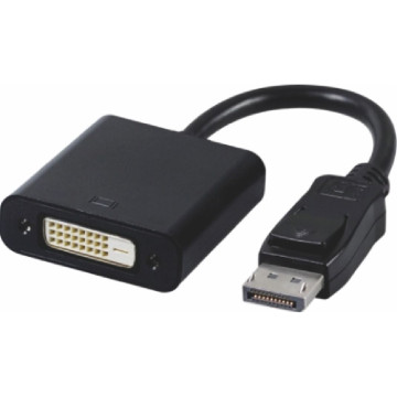 Generic DP-DVI-MF-15-ACTIVE DP-DVI-MF-15 Active Cable Adapter: Active Display Port DP(M) to DVI(F) (24+1) Active support AMD Eyefinity, 4K 60Hz support - Image 1