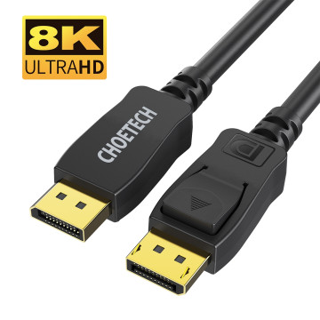 Choetech 6932112107206 XDD01 DisplayPort 1.4 8K 60Hz Cable 2M 165Hz DP to DP for Gaming - Image 1