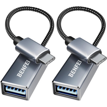 BENFEI B07VP4R8P5 000262GY-2P USB C to USB 3.0 Adapter (2 pack) Compatible with MacBook Pro/Air, Samsung Galaxy Note, Google Pixel, Nexus - Image 1