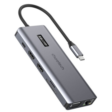Choetech 6971824978292 HUB-M26 12-in-1 USB-C Multiport adapter - Image 1
