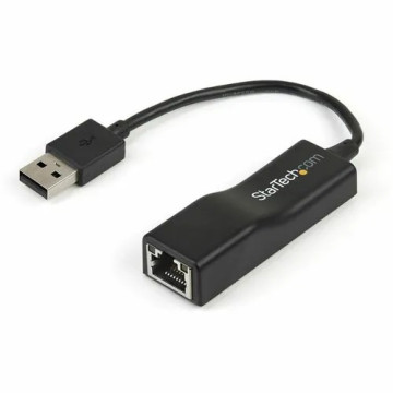 StarTech USB2100 Ethernet Adapter for Computer, Notebook - 10/100Base-TX - Desktop - USB 2.0 ASIX - AX88772C - 1 Port(s) - 1 - Twisted Pair - Image 1