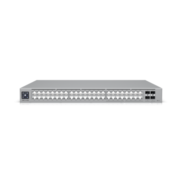Ubiquiti USW-PRO-MAX-48-POE UniFi SWITCH PRO MAX 48 POE,32 xGbE RJ45 (24 PoE+; 8 PoE++), 16 x 2.5 GbE RJ45,1Y - Image 1