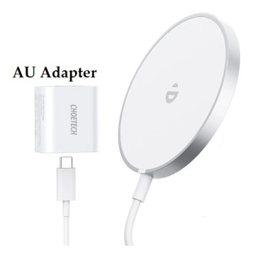 Choetech 6932112100160 MQ00117-SL (T517+AC) 15W MagLeap Magnetic Wireless Charger + AC - Image 1