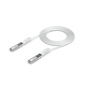 Ubiquiti UACC-UPLINK-SFP28-3M Uplink Cable Direct Attach Cable, 3M,Auto Link Optimization For Seamless 1G SFP,10G SFP+, 25G SFP28 Intercon Between UniF Items - Image 1