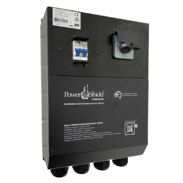 PowerShield PSMBSW10K WALL MOUNT 1:1 MAINTENANCE BYPASS SWITCH FOR 6KVA OR 10KVA UPS, HW, INTERLOCKED - Image 1