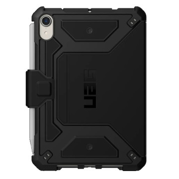 UAG 12328X114040 Metropolis SE Apple iPad Mini (8.3') (6th Gen) - Black , DROP+ Military Standard, Soft Impact-Resistant Core, 1 Year Warranty - Image 1