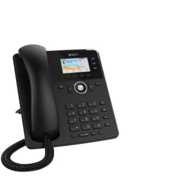 Snom D717 4 Line Professional IP Phone, Gbit port & 1 USB port, 4 Context-sensitive Function Keys, Wideband Audio - Image 1