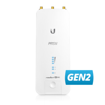 Ubiquiti RP-5AC-GEN2 Rocket AC Prism Gen2 5GHz Radio with speeds up to 450+Mbps, 50+ Client Capacity, Integrated GPS sync, - Image 1