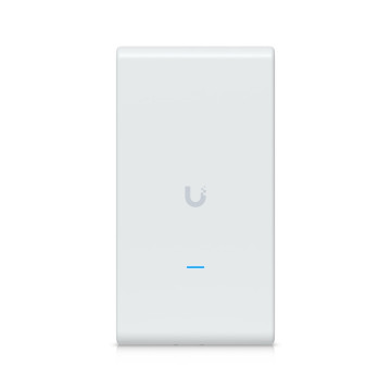 Ubiquiti U6-MESH-PRO U6 Mesh ProIndoor/Outdoor WiFi 6 AP,4 Spatial Stream,An Integrated Super Antenna& Gigabit Passthrough Port,PoE Power,185 m² Coverage - Image 1