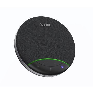 Yealink SP92-D-C/A SP92 with Dongle USB-C/A, AI Noise Cancellation, 4m All-round Voice Pick Up 50 mm Speaker for Brilliant Audio Quality Full Duplex Audio&Echo