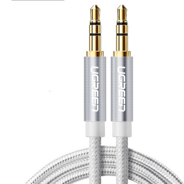 UGREEN 6957303853687 50368 Premium 3.5mm male to 3.5mm male cable 2M White - Image 1