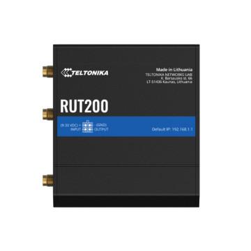 Teltonika RUT200014000 RUT200 Industrial Cellular Router, WAN Failover, Compact and Reliable Industrial 4G LTE Router/Firewall, PSU included - Image 1