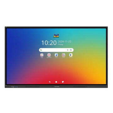 ViewSonic IFP7534 ViewBoard EDLA Certified ViewBoard 75' 4K Interactive Display, 20% better power efficiency, Android 14 Quad-core CPU & microSD port - Image 1