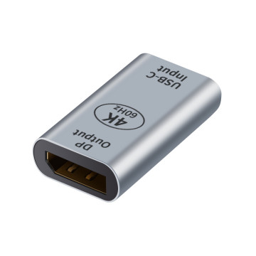 Astrotek AT-USBCDP-FF USB-C to DP DisplayPort Female to Female Adapter support 4K@60Hz for iPad Pro Macbook Air Samsung Galaxy MS Surface Dell XPS - Image 1