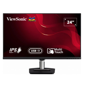 ViewSonic TD2455 24' In-Cell 10 Point Touch Monitor with USB Type-C Input and Advanced Ergonomics, POS, Education. Shopping Centre, Real Estate, TAB - Image 1