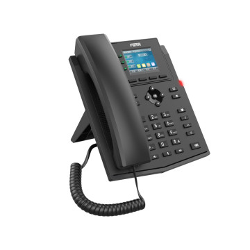 Fanvil X303-2WIRE X303-2 Wire IP Phone, 2.4-inch Color, RJ11 Interface and Supports 2-Wire Power, HD Voice, 6-Party Conferencing, 4 SIP Accounts - Image 1