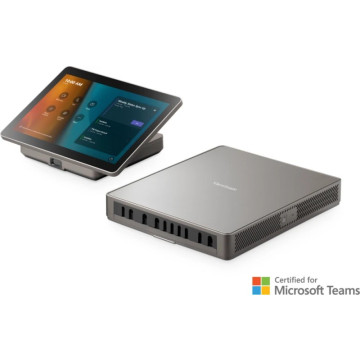 ViewSonic TRS10 Small and Medium Room MTR. Bundle for Microsoft Teams Rooms includes computing engine MPC310-W31-TU and touch console MRC1010-TN - Image 1